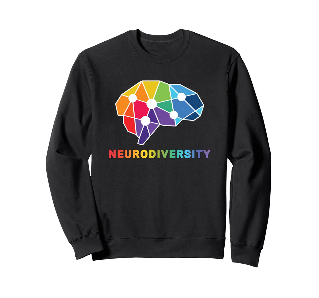 Embrace Neurodiversity Adhd Sweatshirt - Custom Art Print for Adults - T-Shirt, Sweatshirt, Hoodie