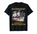 Bookworm Please Im Book Dragon T-Shirt - Custom Art Print Men Women - T-Shirt, Sweatshirt, Hoodie
