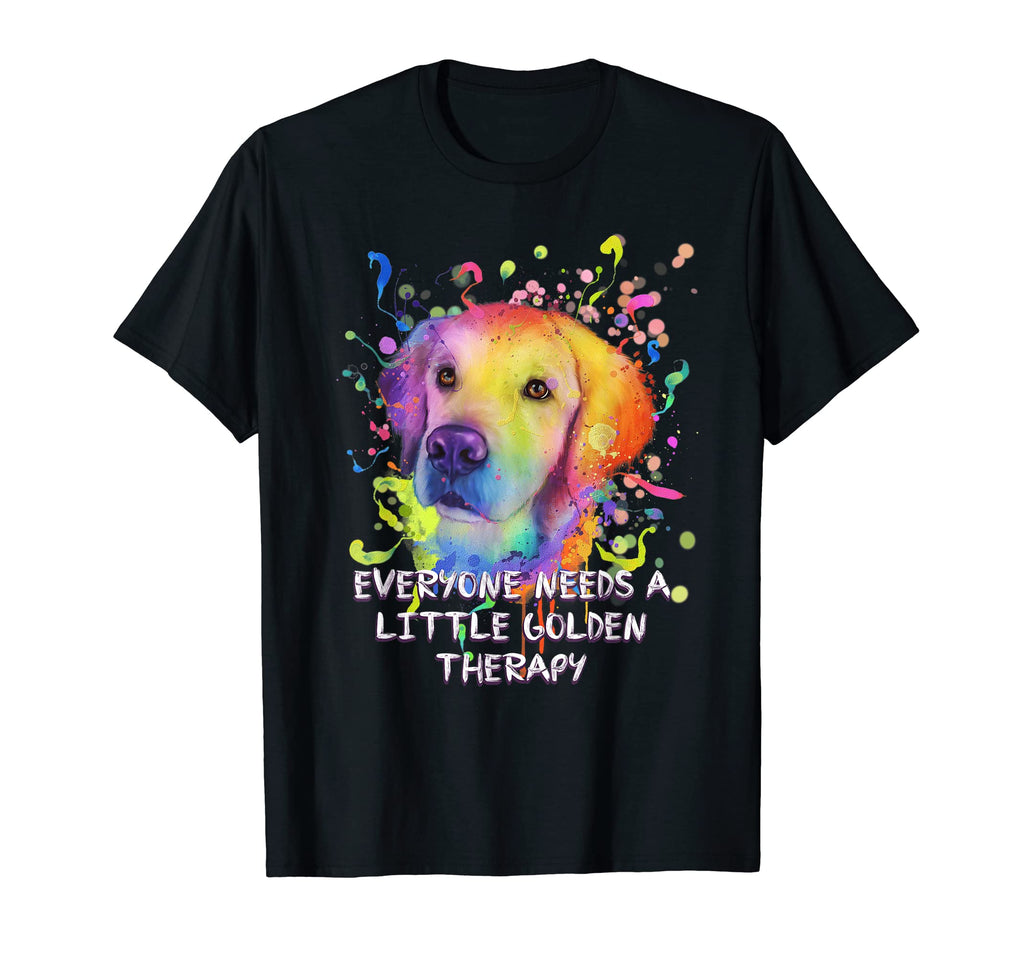 Everyone Needs Little Golden Therapy T-Shirt - Streetwear Style for Adults - T-Shirt, Sweatshirt, Hoodie