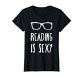Womens Reading Is Sexy Funny Gift Reader T-Shirt - Novelty Apparel Unisex - T-Shirt, Sweatshirt, Hoodie