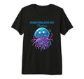 Overstimulated But Floating Jellyfish T-Shirt - Trendy Graphic for Adults - T-Shirt, Sweatshirt, Hoodie