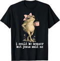 Retro I Could Be Meaner But Jesus Said No Frog Coffee Meme T-Shirt Unisex T-shirt, Sweatshirt, Hoodie, Long Sleeve Tee - T-Shirt, Sweatshirt, Hoodie