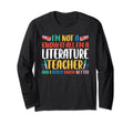Literature Teacher And Sweatshirt - Novelty Apparel for Adults - T-Shirt, Sweatshirt, Hoodie
