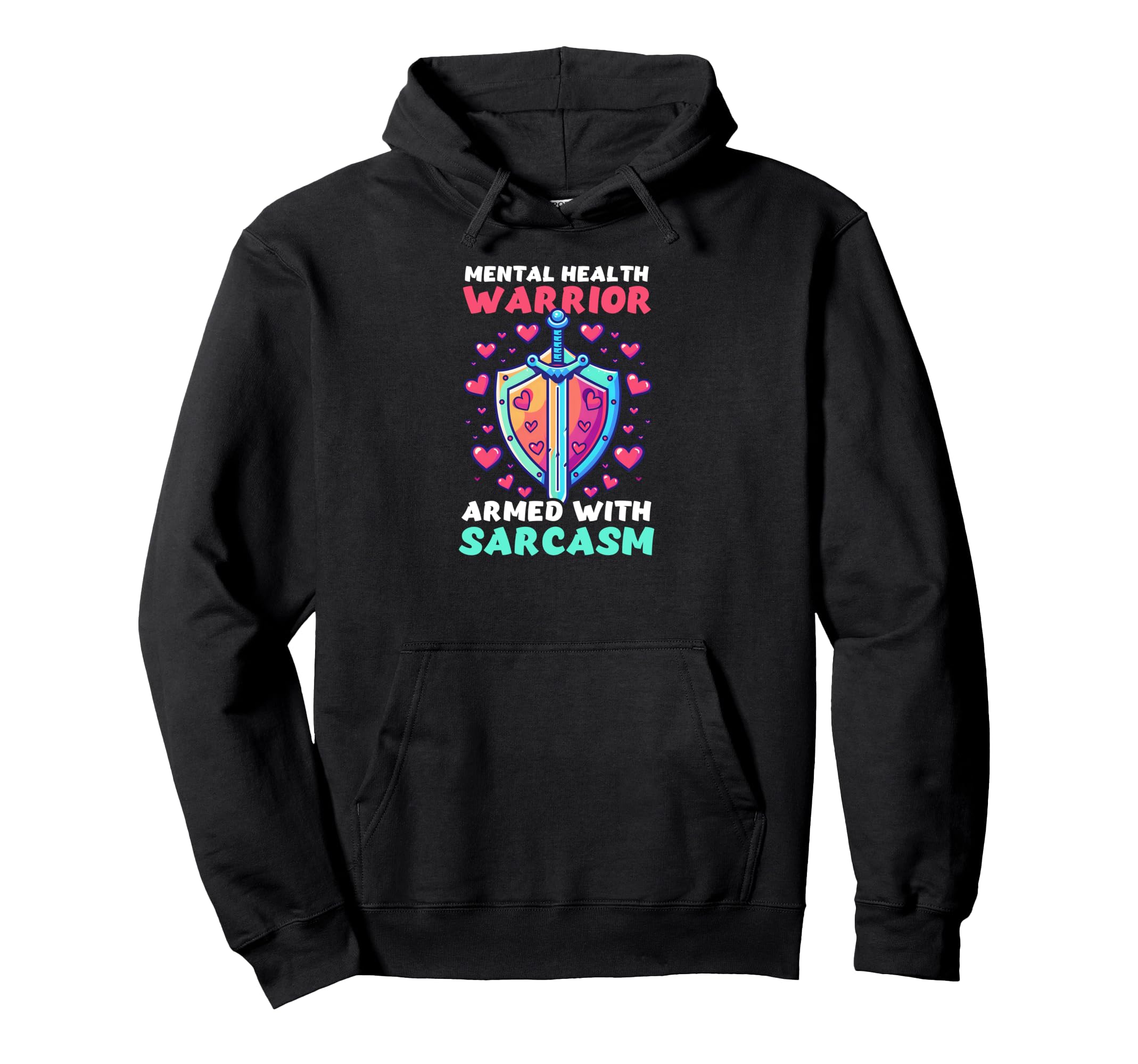 Depression Awareness Mental Health Hoodie - Unique Graphic Men Women - T-Shirt, Sweatshirt, Hoodie
