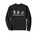 Funny Santa Opossums Overstimulated Sweatshirt - Novelty Apparel Unisex - T-Shirt, Sweatshirt, Hoodie