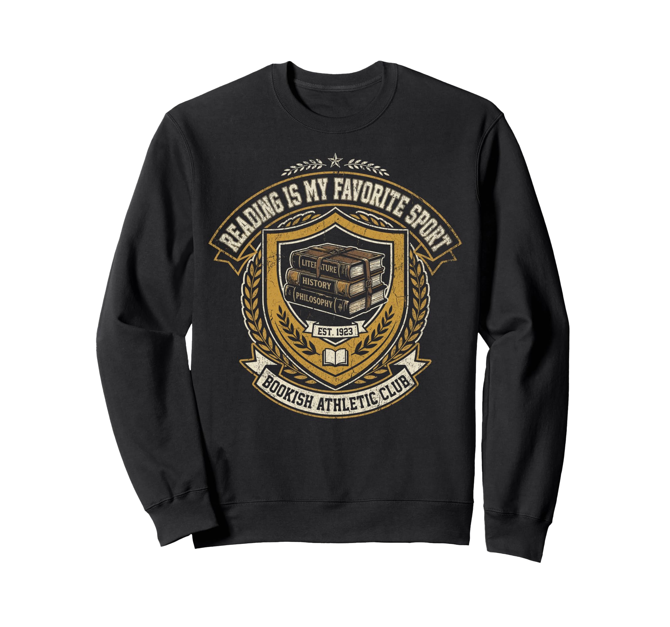 Reading Is My Favorite Sport Sweatshirt - Novelty Apparel Men Women - T-Shirt, Sweatshirt, Hoodie