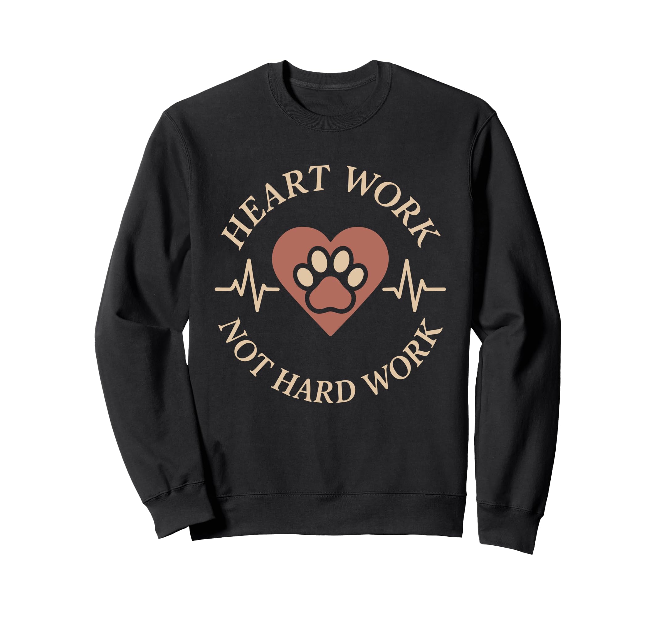 Therapy Dog Emotional Support Sweatshirt - Trendy Graphic Men Women - T-Shirt, Sweatshirt, Hoodie