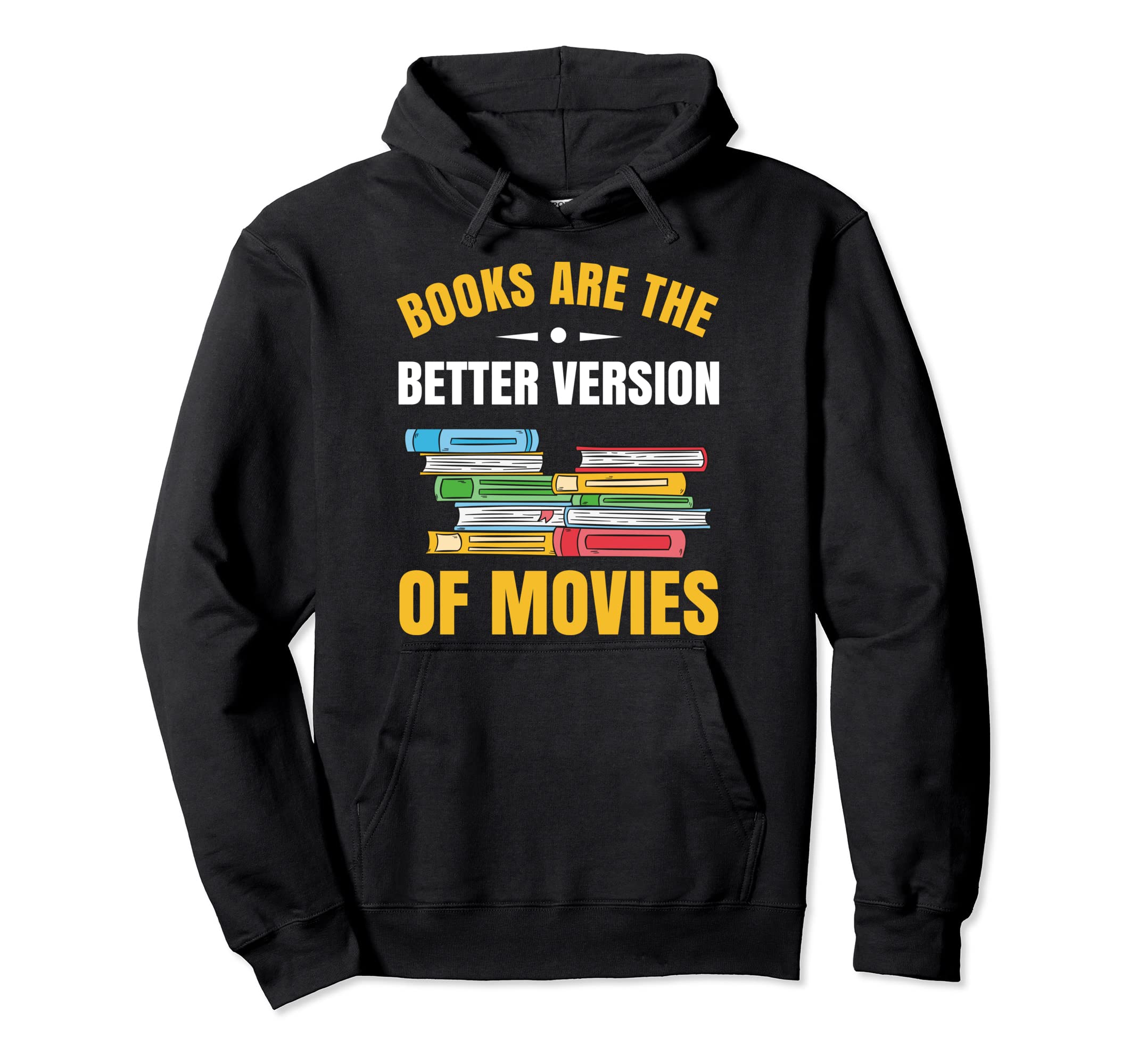 Book Reading Library Literature Roman Hoodie - Unique Graphic Unisex - T-Shirt, Sweatshirt, Hoodie