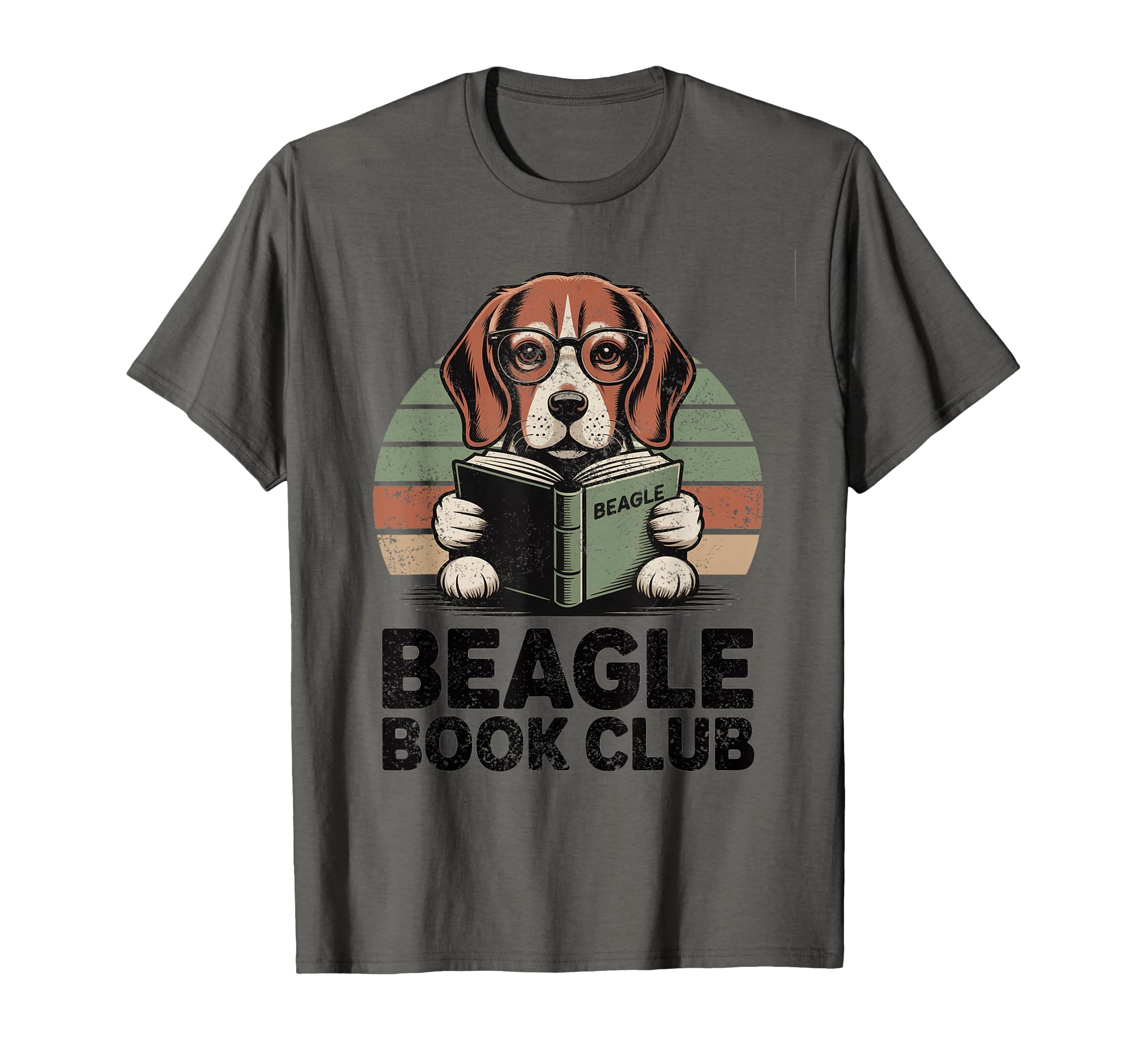 Beagle Book Club Funny Dog T-Shirt - Casual Everyday Wear for Adults - T-Shirt, Sweatshirt, Hoodie