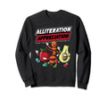 Alliteration Appreciation English Sweatshirt - Trendy Graphic for Adults - T-Shirt, Sweatshirt, Hoodie