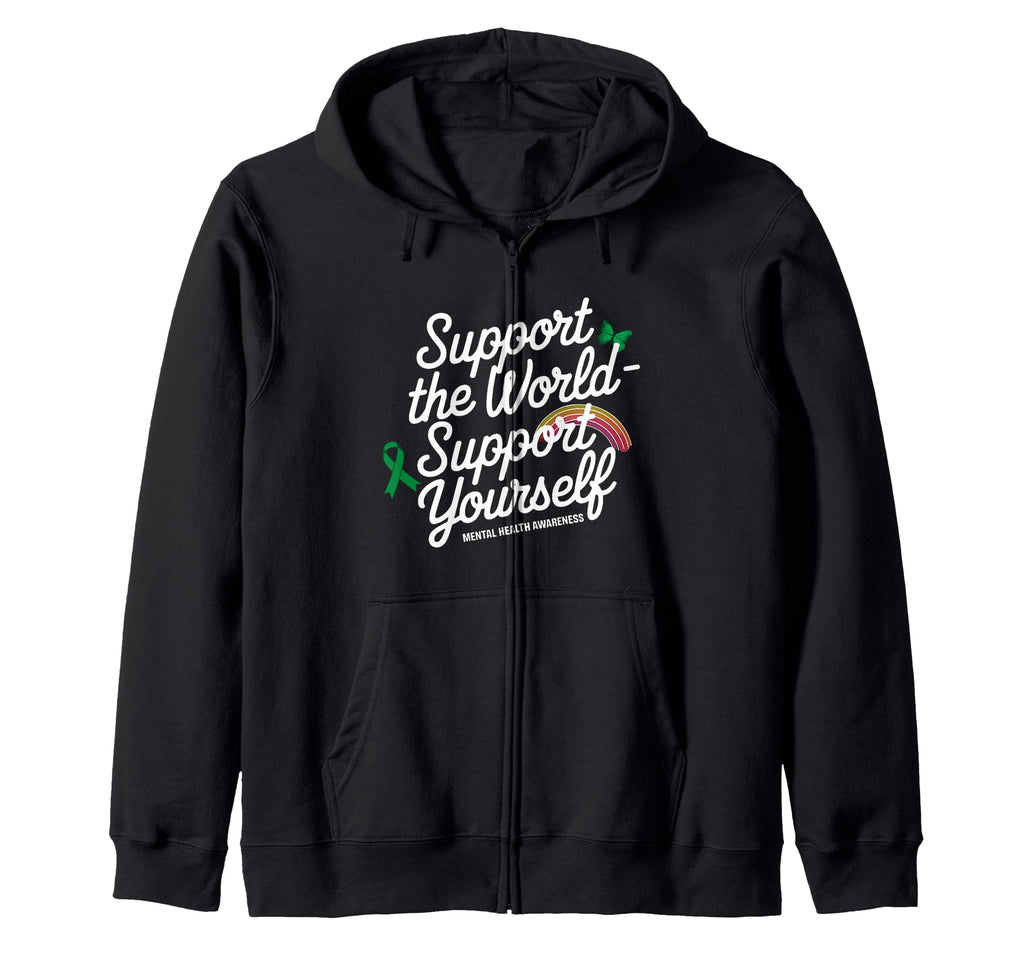 Mental Health Awareness Month Green Sweatshirt - Graphic Print Unisex - T-Shirt, Sweatshirt, Hoodie
