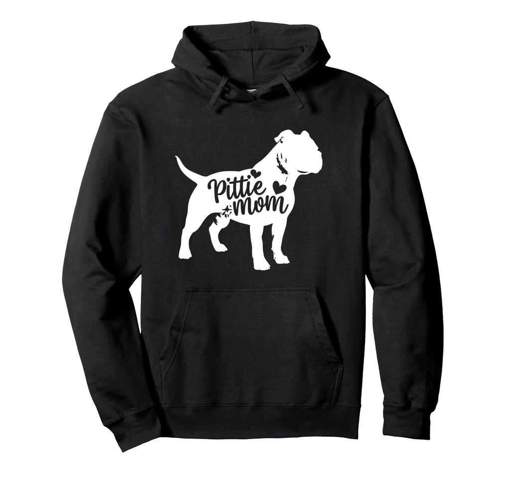 Pittie Mom Womens Pit Bull Terrier Dog Hoodie - Streetwear Style Men Women - T-Shirt, Sweatshirt, Hoodie