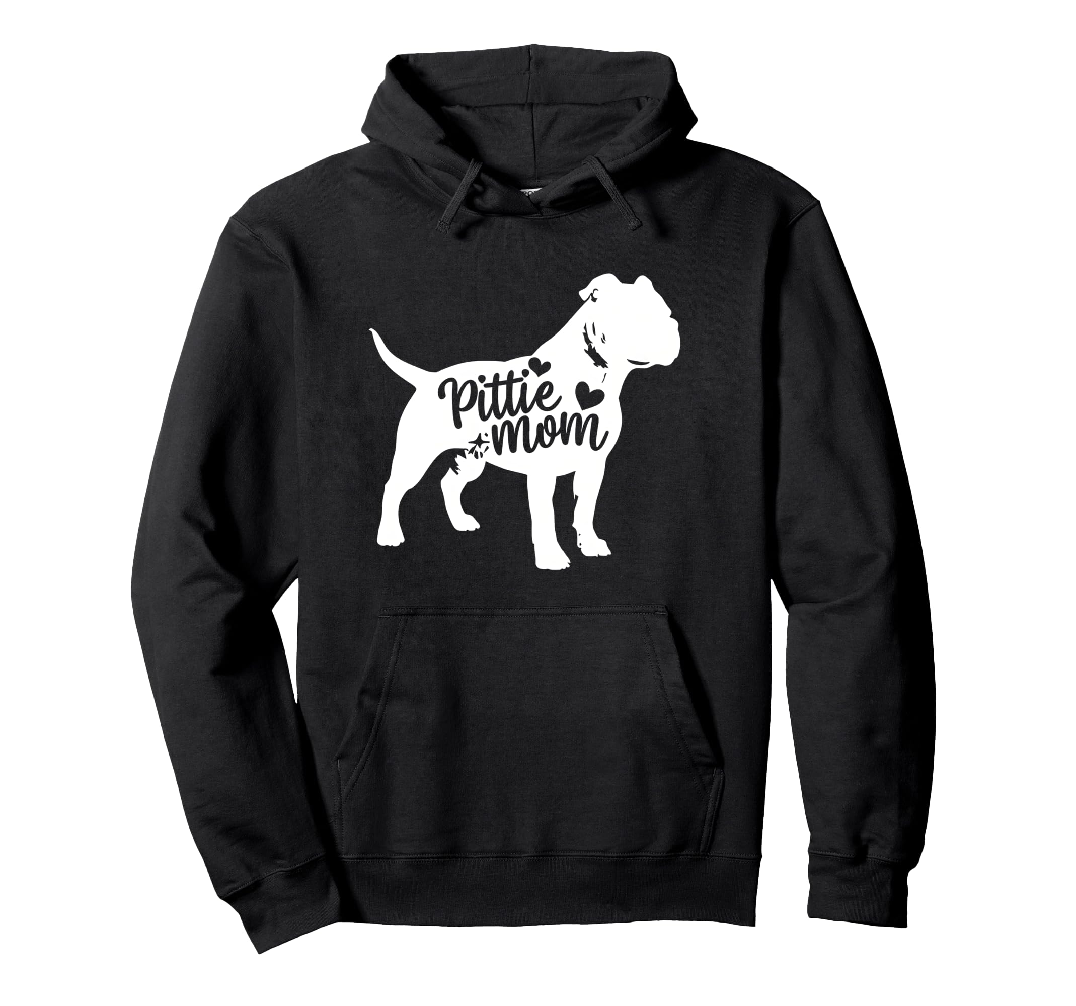 Pittie Mom Womens Pit Bull Terrier Dog Hoodie - Streetwear Style Men Women - T-Shirt, Sweatshirt, Hoodie