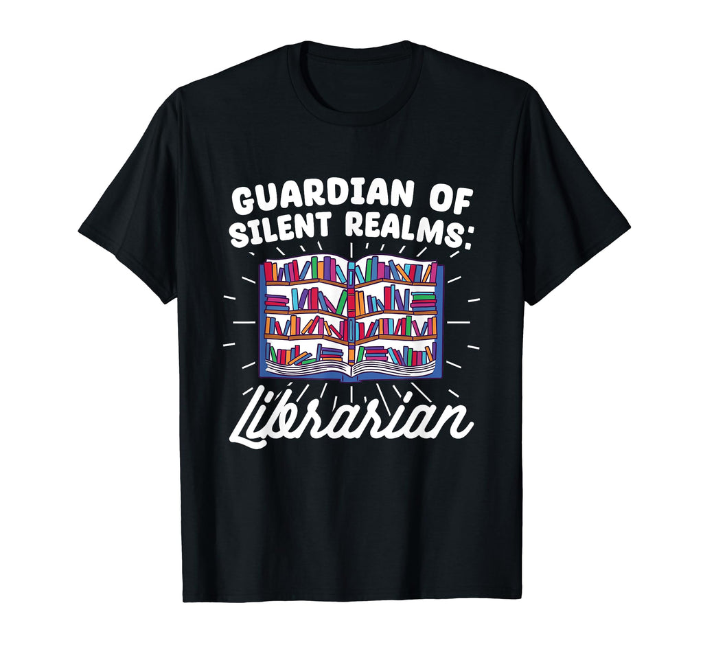 Guardian Silent Realms Librarian T-Shirt - Graphic Print Men Women - T-Shirt, Sweatshirt, Hoodie
