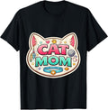 Cat Mom Mother's Day Kitten Owner Lover Merch Unisex T-shirt, Sweatshirt, Hoodie, Long Sleeve Tee - T-Shirt, Sweatshirt, Hoodie