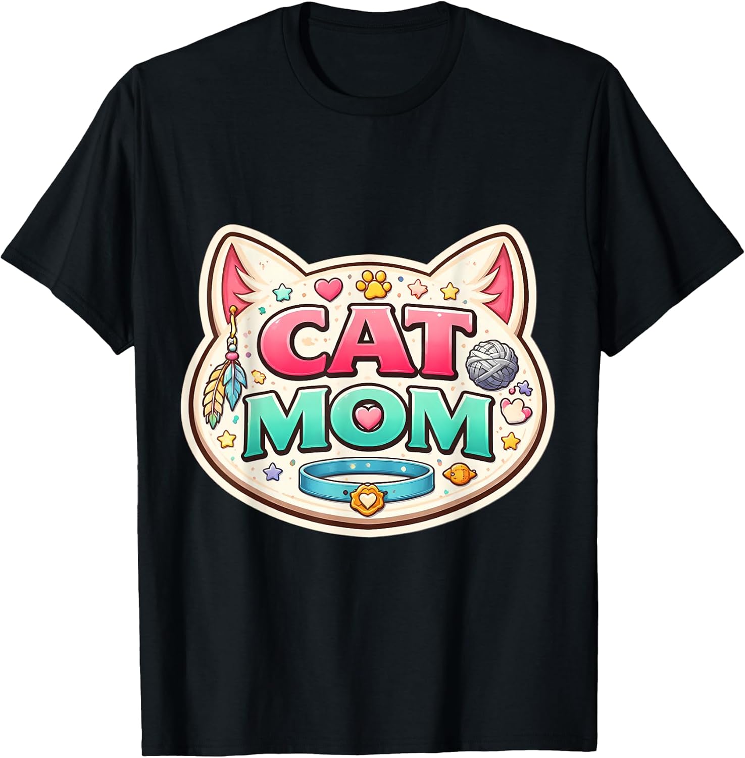 Cat Mom Mother's Day Kitten Owner Lover Merch Unisex T-shirt, Sweatshirt, Hoodie, Long Sleeve Tee - T-Shirt, Sweatshirt, Hoodie