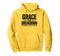 Distressed Grace Breakdown St Dymphna Hoodie - Streetwear Style for Adults - T-Shirt, Sweatshirt, Hoodie