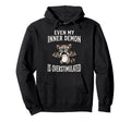 Even My Inner Demon Is Overstimulated Hoodie - Custom Art Print Unisex - T-Shirt, Sweatshirt, Hoodie
