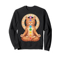 Funny Cat Yoga Lotus Pose Meditation Sweatshirt - Streetwear Style Unisex - T-Shirt, Sweatshirt, Hoodie