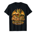 Hoarding Books Like Dragon Funny T-Shirt - Streetwear Style for Adults - T-Shirt, Sweatshirt, Hoodie