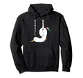 Funny Unicorn Yogi Yoga Pose Namaste Hoodie - Unique Graphic for Adults - T-Shirt, Sweatshirt, Hoodie