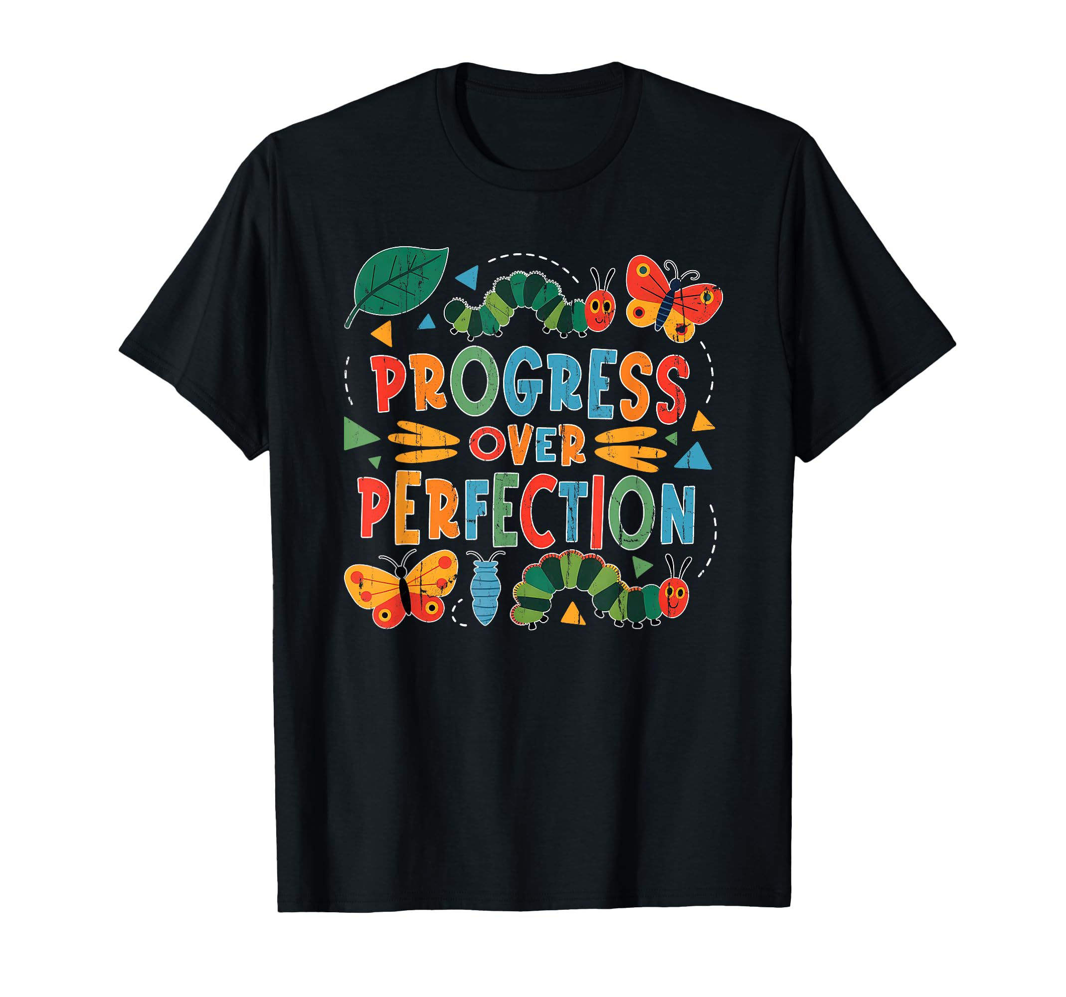 Progress Over Perfection Special T-Shirt - Minimalist Print Men Women - T-Shirt, Sweatshirt, Hoodie