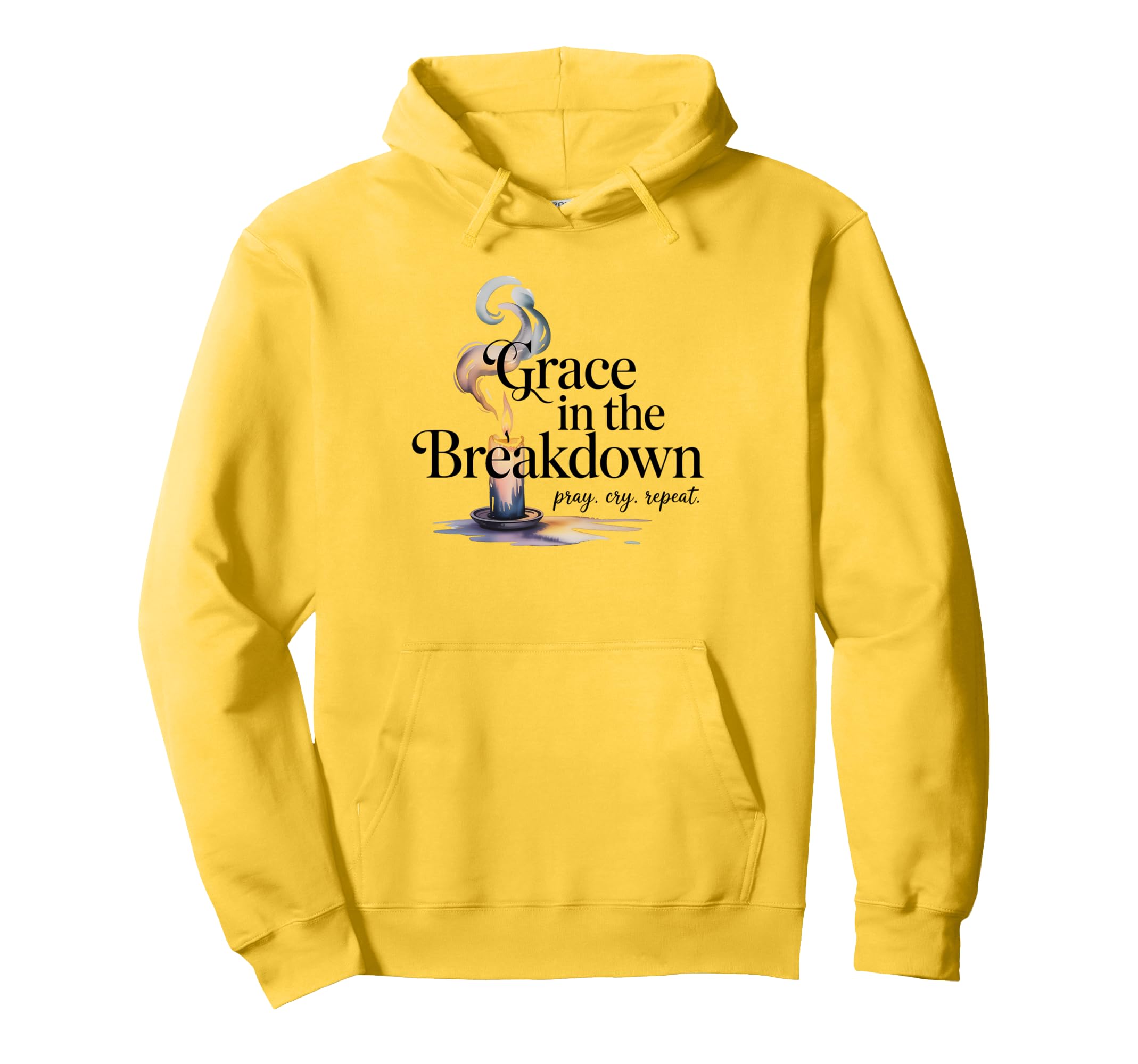 Grace Breakdown St Dymphna Mental Hoodie - Fun Novelty Design Men Women - T-Shirt, Sweatshirt, Hoodie