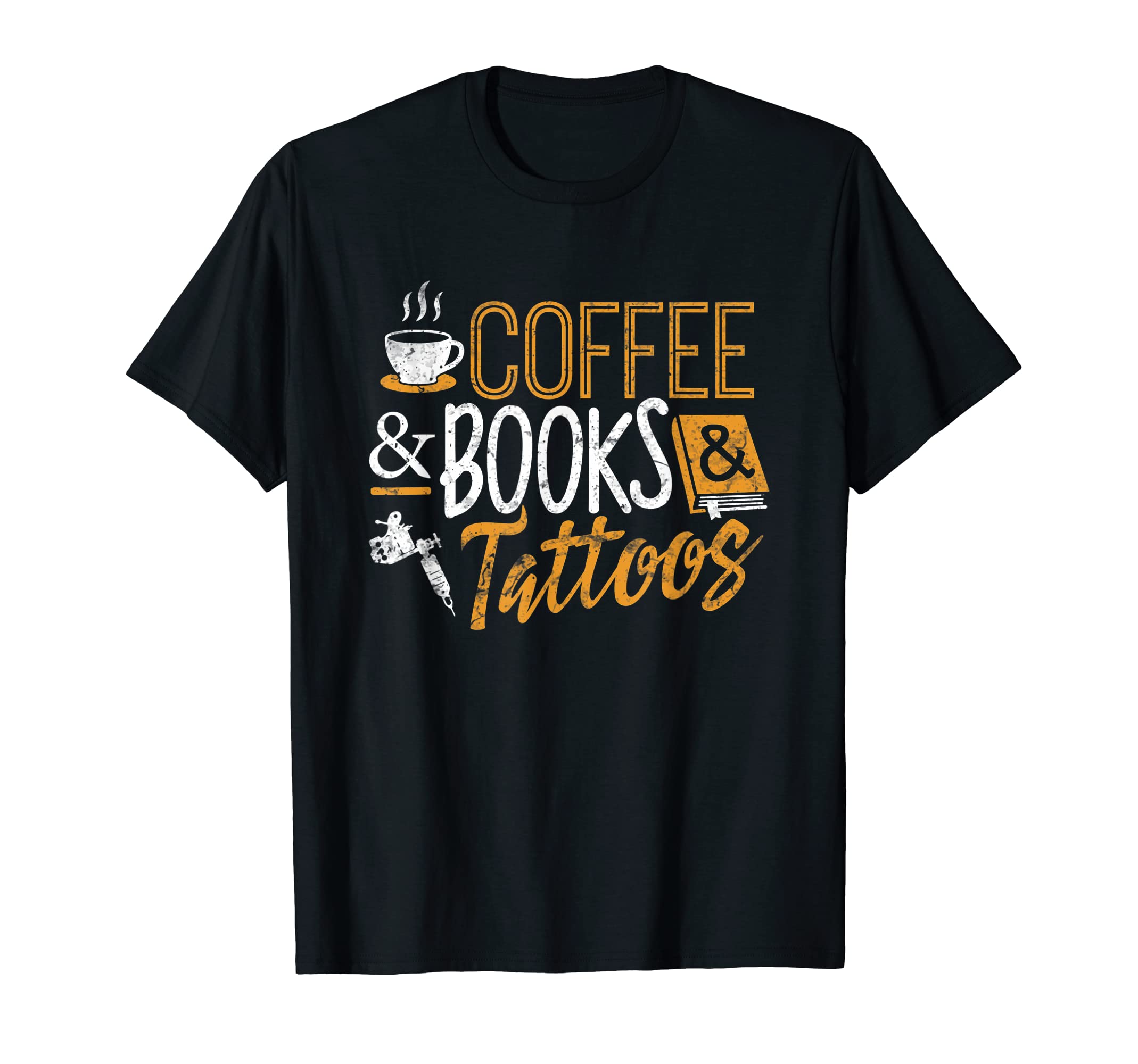 Coffee Lover Coffee And Books And T-Shirt - Fun Novelty Design Unisex - T-Shirt, Sweatshirt, Hoodie