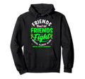Green Ribbon Mental Health Awareness Hoodie - Casual Everyday Wear Unisex - T-Shirt, Sweatshirt, Hoodie