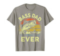 Step Dad Bass Dad Ever Funny Kayak Fishing T-Shirt - Graphic Print Unisex - T-Shirt, Sweatshirt, Hoodie