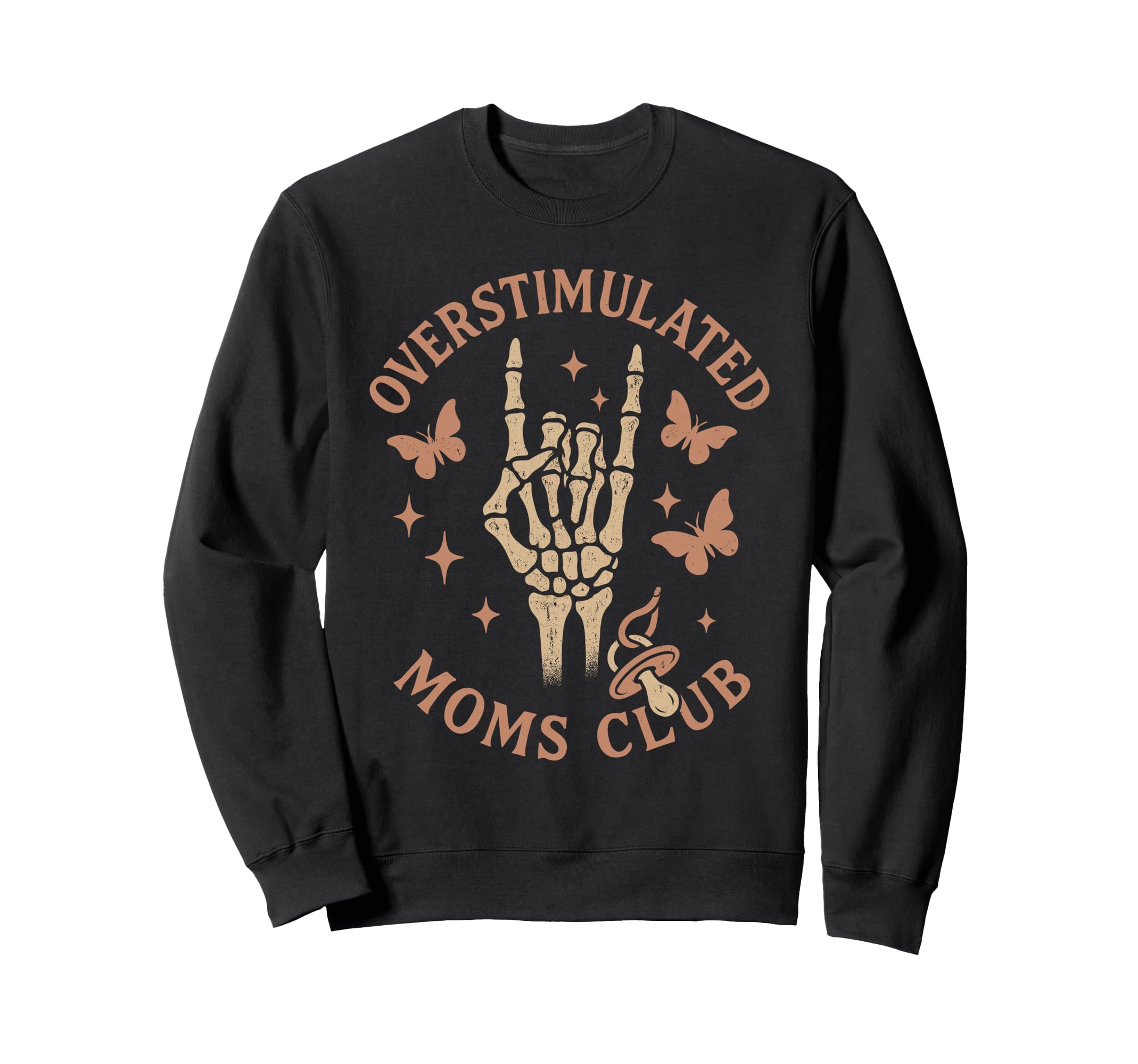 Groovy Moms Club Overstimulated T-Shirt - Streetwear Style Men Women - T-Shirt, Sweatshirt, Hoodie