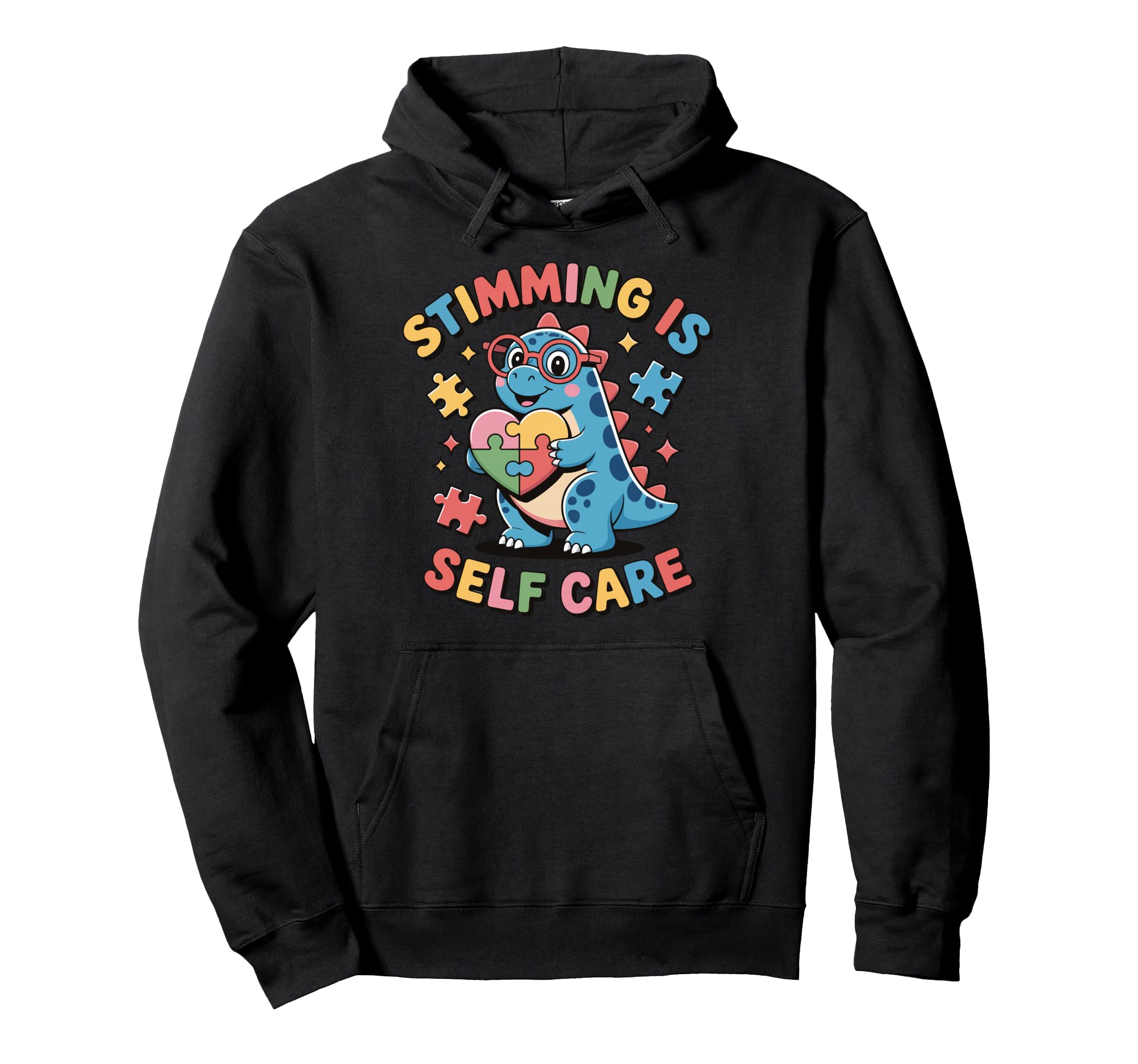Stimming Is Self Care Self Stimulation Hoodie - Novelty Apparel Men Women - T-Shirt, Sweatshirt, Hoodie