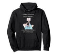 Drink Coffee Read Books Dismantle Hoodie - Fun Novelty Design Unisex - T-Shirt, Sweatshirt, Hoodie