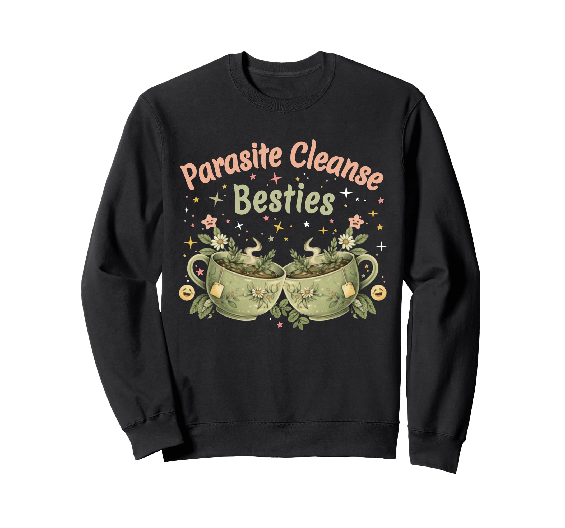 Funny Wellness Vibes Aesthetic Sweatshirt - Minimalist Print for Adults - T-Shirt, Sweatshirt, Hoodie