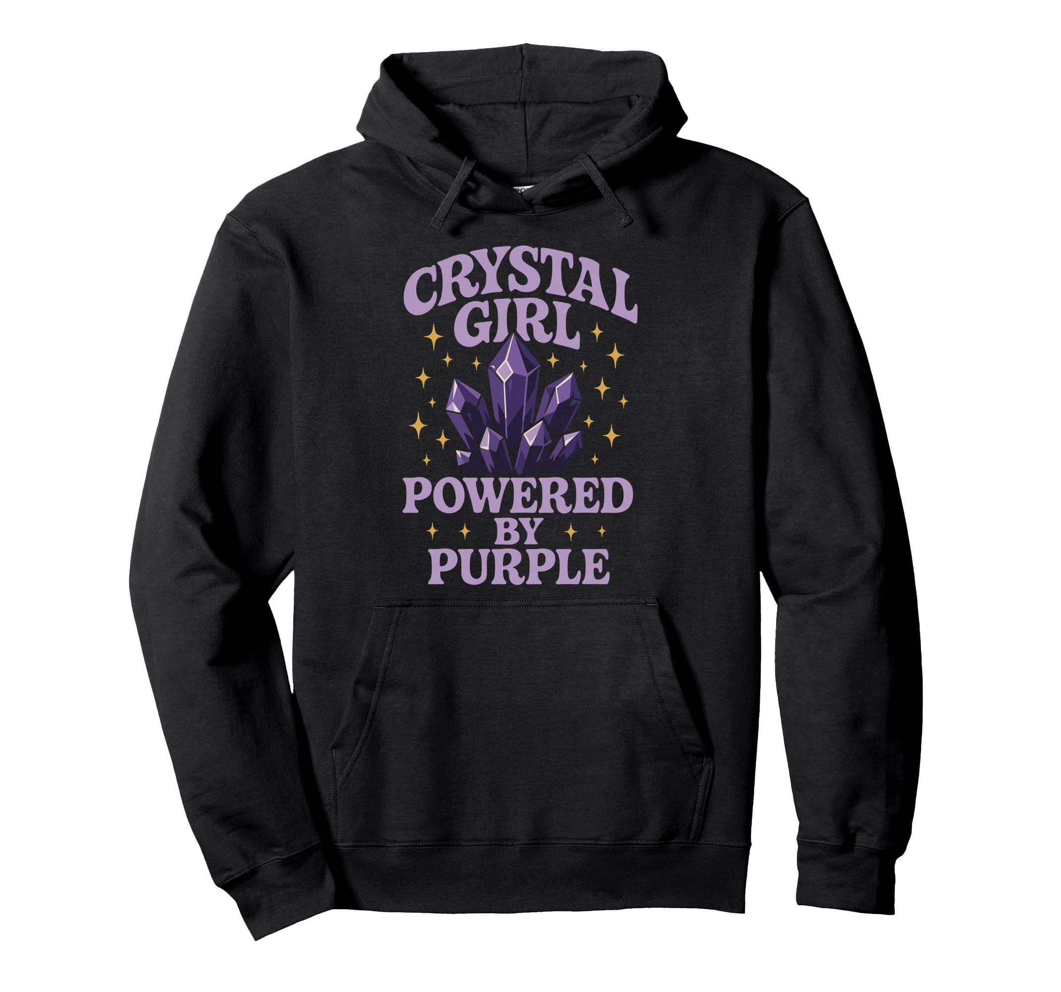 Amethyst Addict Healing Crystal Hoodie - Aesthetic Graphic Men Women - T-Shirt, Sweatshirt, Hoodie