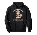 Hold Partner Im Overstimulated Squirrel Hoodie - Unique Graphic for Adults - T-Shirt, Sweatshirt, Hoodie