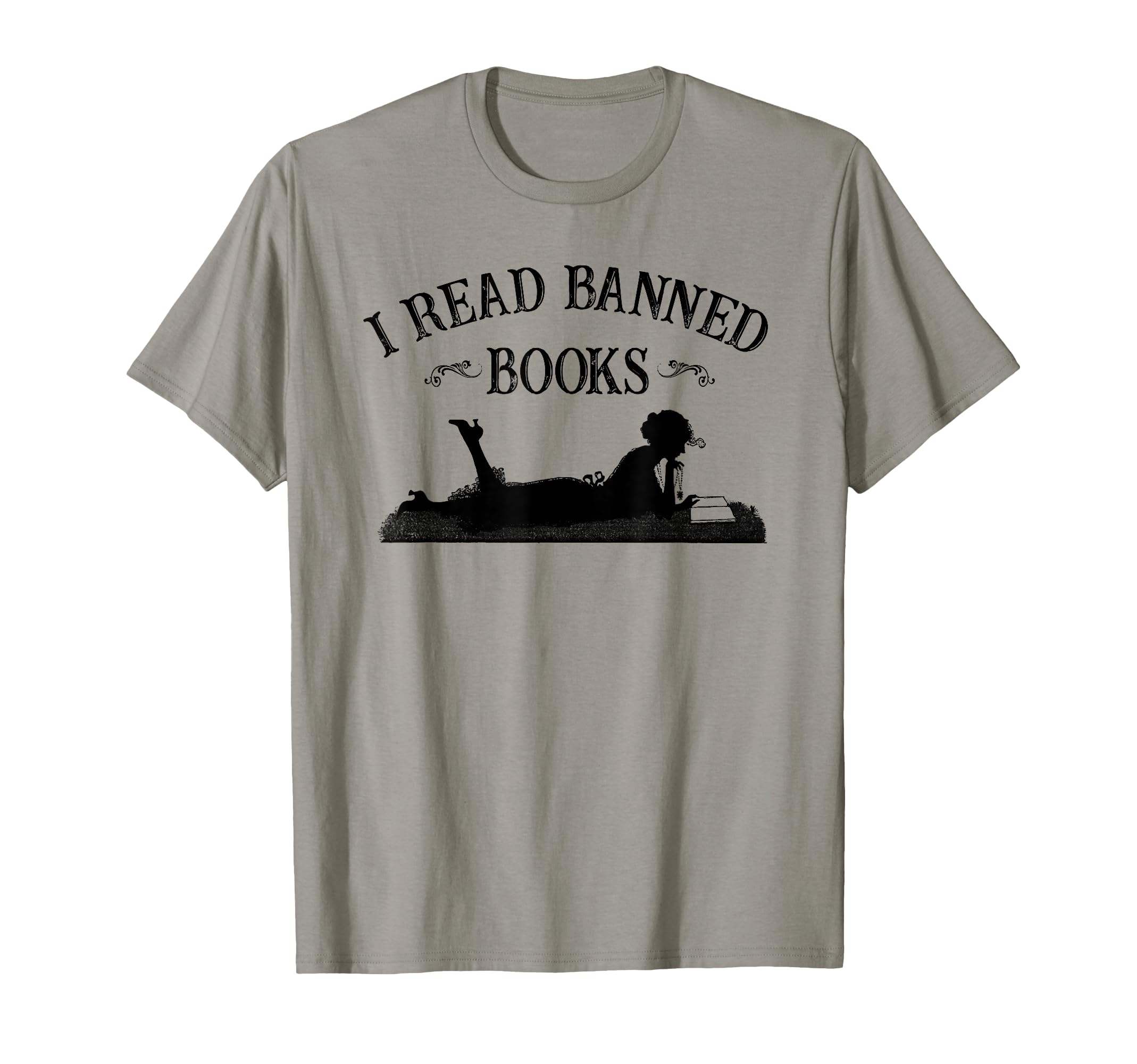 Womens I Read Banned Books Literature Lover T-Shirt - Unique Graphic Unisex - T-Shirt, Sweatshirt, Hoodie