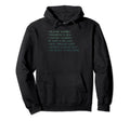Bedtime Affirmations Adults Mental Hoodie - Aesthetic Graphic Men Women - T-Shirt, Sweatshirt, Hoodie