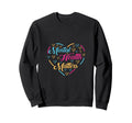 Mental Health Matters Fight End Sweatshirt - Aesthetic Graphic for Adults - T-Shirt, Sweatshirt, Hoodie