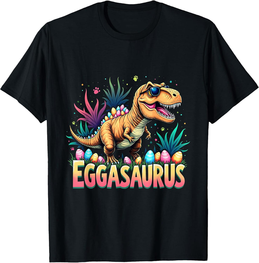 Women Men Girl Boys Kids Easter Day Dinosaur Unisex T-shirt, Sweatshirt, Hoodie, Long Sleeve Tee - T-Shirt, Sweatshirt, Hoodie