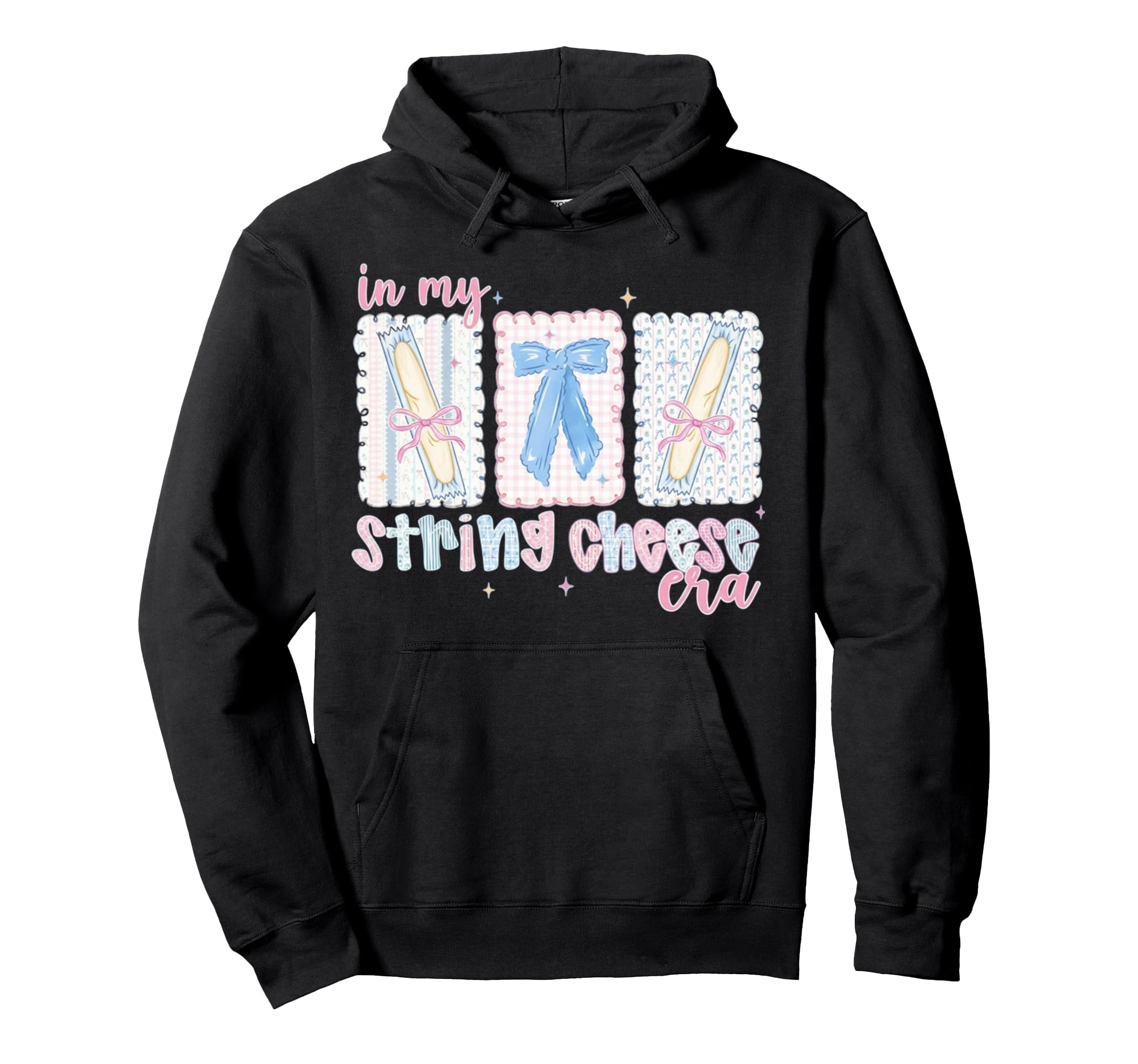 My String Cheese Mama Era Funny Mom Life Hoodie - Minimalist Print Unisex - T-Shirt, Sweatshirt, Hoodie