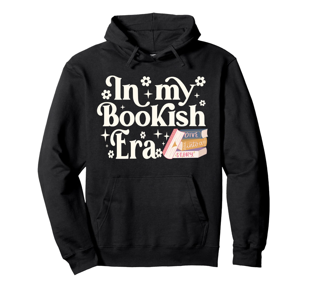 My Bookish Era Book Lover Hoodie - Aesthetic Graphic for Adults - T-Shirt, Sweatshirt, Hoodie
