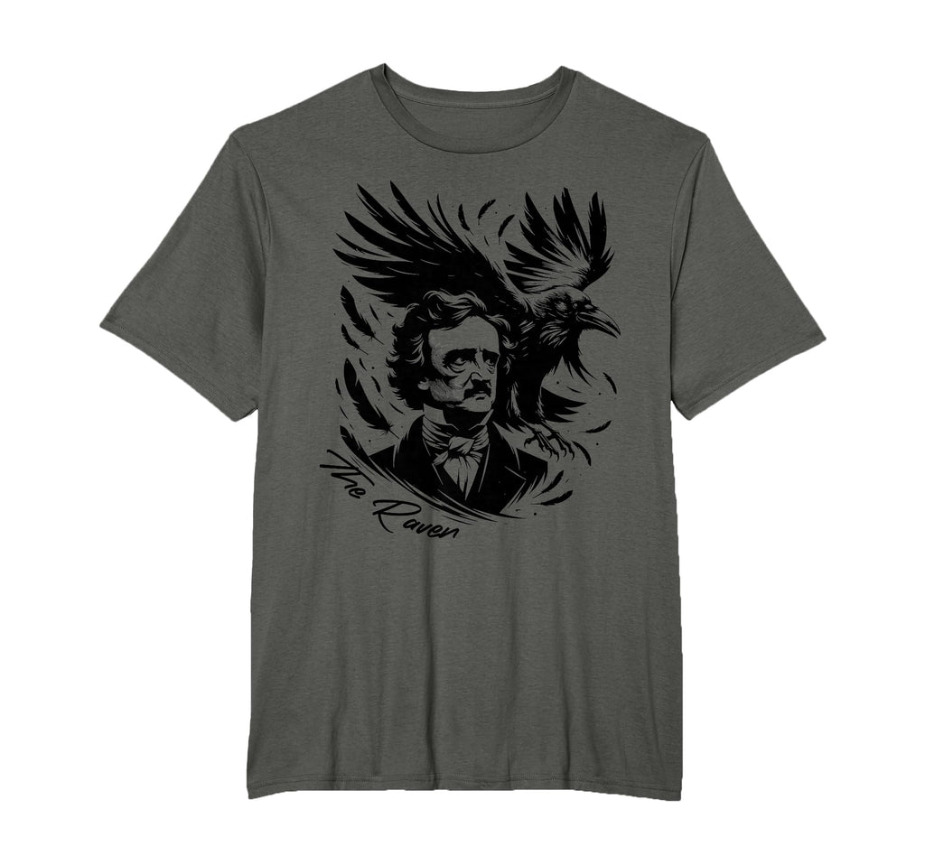 Gothic Edgar Allan Poe Dark Academia T-Shirt - Novelty Apparel Men Women - T-Shirt, Sweatshirt, Hoodie