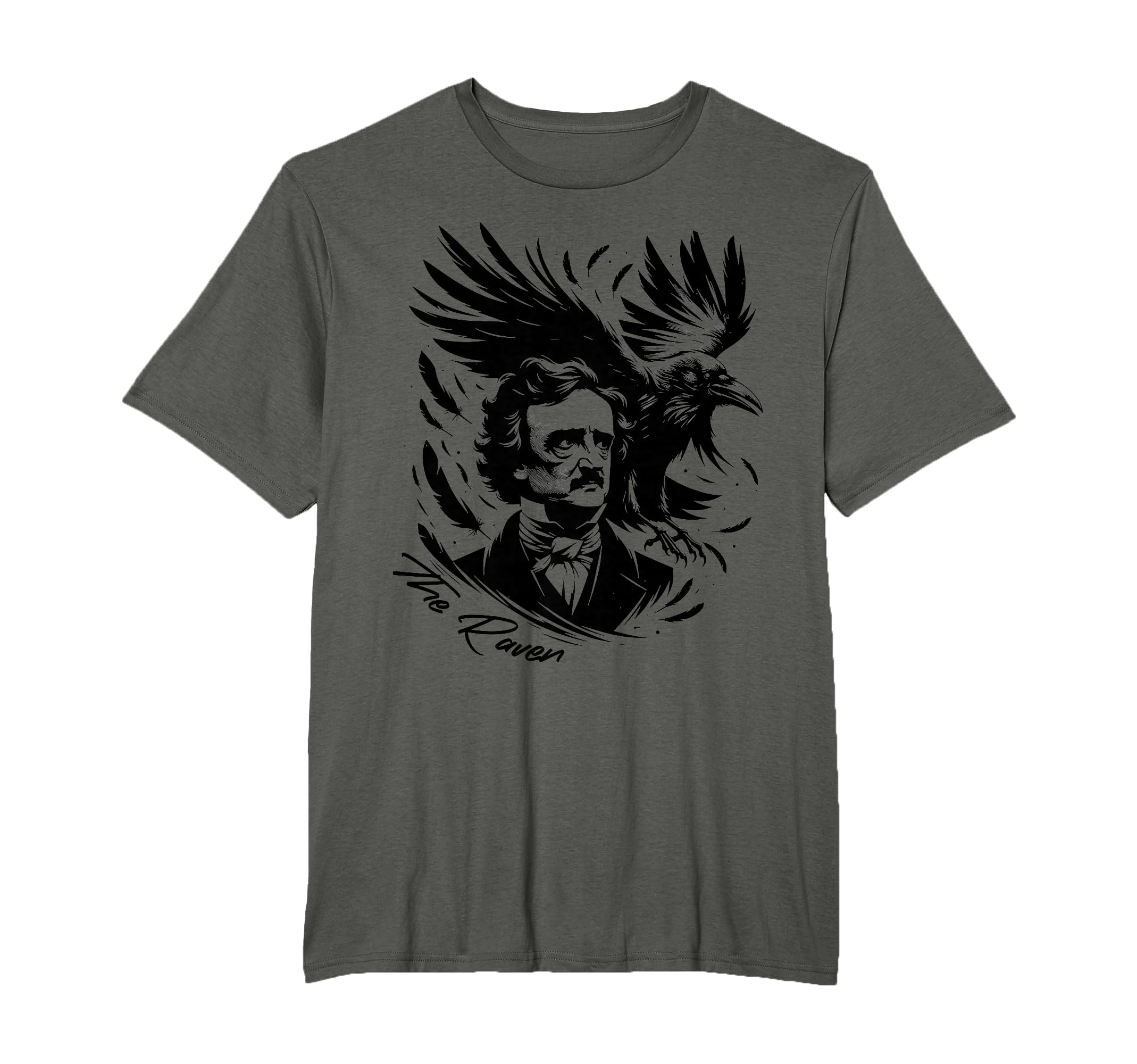 Gothic Edgar Allan Poe Dark Academia T-Shirt - Novelty Apparel Men Women - T-Shirt, Sweatshirt, Hoodie