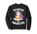 Unicorn Teacher Reading Is Magical Sweatshirt - Novelty Apparel Men Women - T-Shirt, Sweatshirt, Hoodie