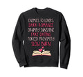 Bibliophile Romance Book Genre Sweatshirt - Graphic Print Men Women - T-Shirt, Sweatshirt, Hoodie