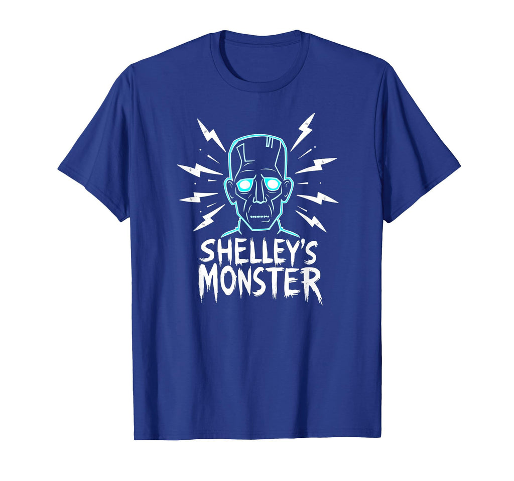Halloween Literature Shelleys Monster Art T-Shirt - Graphic Print Unisex - T-Shirt, Sweatshirt, Hoodie