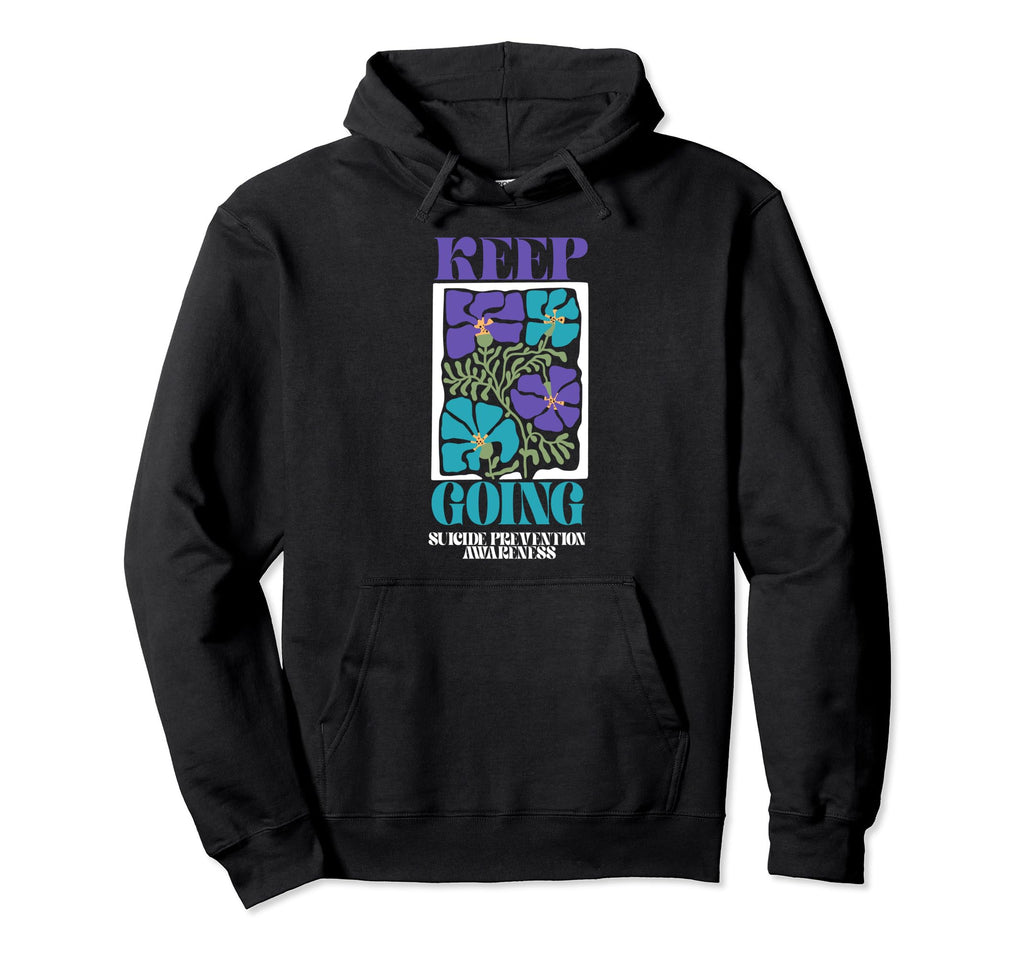 Suicide Awareness Mental Health Hoodie - Fun Novelty Design for Adults - T-Shirt, Sweatshirt, Hoodie