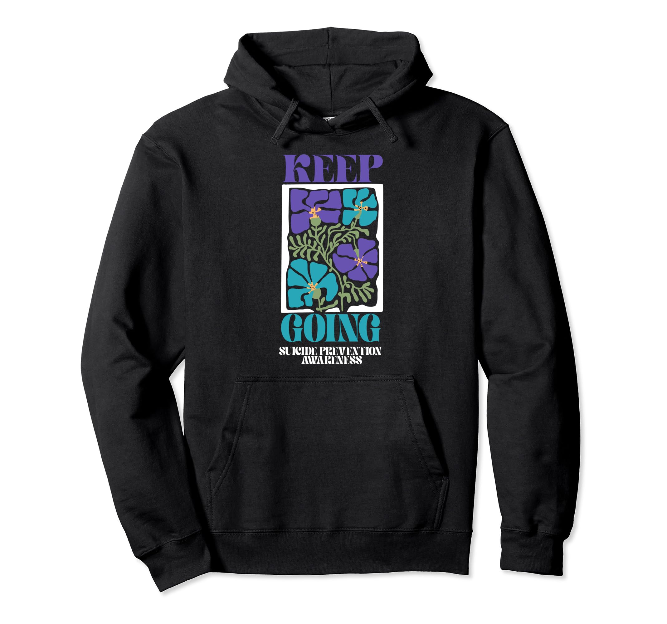 Suicide Awareness Mental Health Hoodie - Fun Novelty Design for Adults - T-Shirt, Sweatshirt, Hoodie