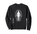 Zen Japan Mindfulness Meditation Vibe Sweatshirt - Unique Graphic Men Women - T-Shirt, Sweatshirt, Hoodie